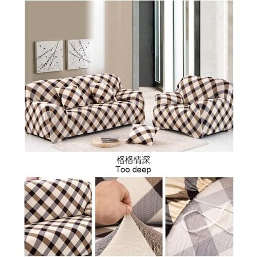 Stretch Sofa Sets, Cover Whole Sofa, Anti-Skid Custom, Combination Sofa Cloth, Sofa Cover, Four Seasons, Elastic Tight Wrap
