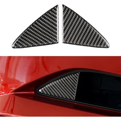 For Mazda 3 Axela 2014 2015 2016 Carbon Fiber ABS Front Grille Grill Cover Trim