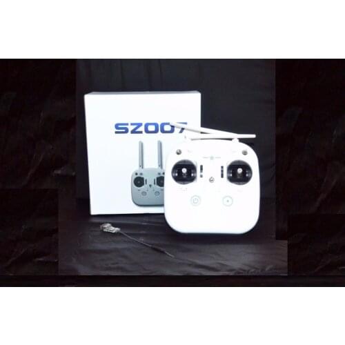 RC SZ007 2.4G Remote Controller with Receiver Easy Switch between Left Hand Throttle and Right