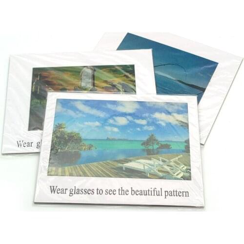 Stand Size 17*14 Big Polarized Test Card Multi Style Sunglasses Test Piece Polarized Test Card Eyewear Accessories 1pcs