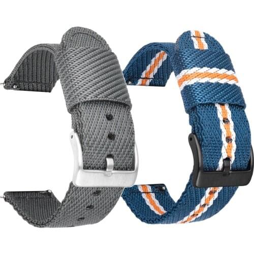 Quick release Wrist strap For UMIDIGI Uwatch 2S 3S Woven nylon Watchband For Uwatch2 Urun S Band Bracelet Replacement Wriststrap