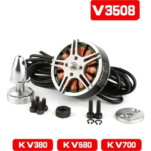 SUNNYSKY V3508 Brushless Motor 380KV 580KV 700KV 4-6S Support 30A ESC for RC Multicopter