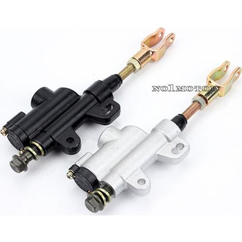 Sportbike Pit Bike Rear Motorcycle Universal Cylinder Rear Foot Brake Master Hydraulic Pump Brake for Kawasaki Black ATV brake