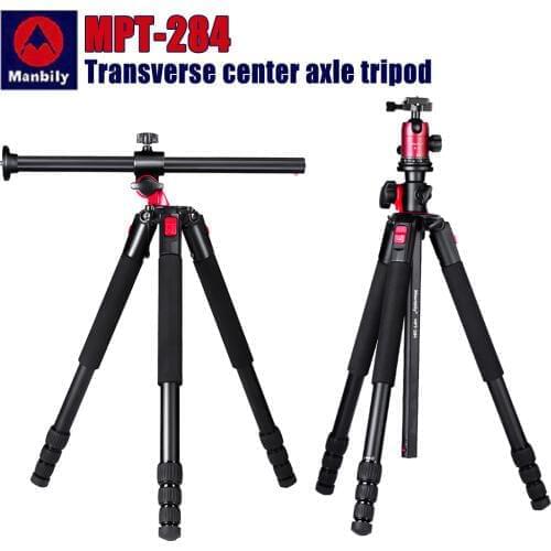 Manbily MPT-284 Tripod Professional Multi-function Horizontal Centering Photography Triangle Bracket for Digital SLR Cameras