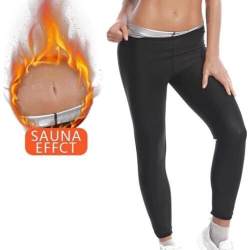 Sauna Shapers Pants Thermo Sweat Suits Body Shaper Woman Fitness Pnats Trainer Slimming Shorts Waist Leggings Shapers Slimm H3B6