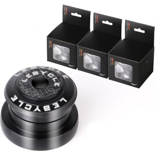 CNC Bicycle Headset 44mm Straight Tube Frame To Tapered Tube Fork 1.5 Adapter Fork Bearing Headset Bicycle Parts Headsets