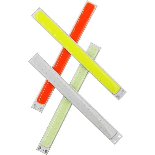 10cm COB Strip LED Bar Light for Car Lighting Decoration Lamp 10W 12V LED Lights Red Blue Yellow Orange Green Purple Pink Color