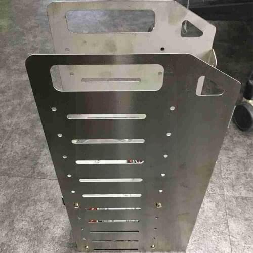 10f Steel Hard Disk Rack 3.5 Heat Dissipation Bracket Expansion Hdd Mechanical HDD Multi-layer Rack Q3F1