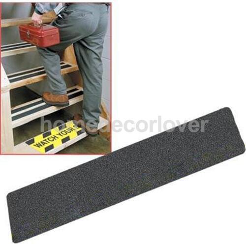 5PCS STAIR TREAD ANTI SLIP TAPE HIGH GRIP ADHESIVE BACKED STICKER STRIP MAT