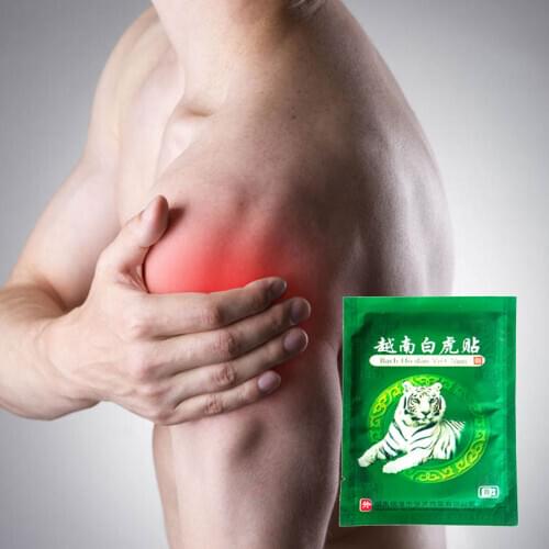 8Pcs Vietnam White Tiger Herbal Medicine Joint Pain Relief Patch Self-heating Arthritis Periarthritis of the shoulder Cervical s