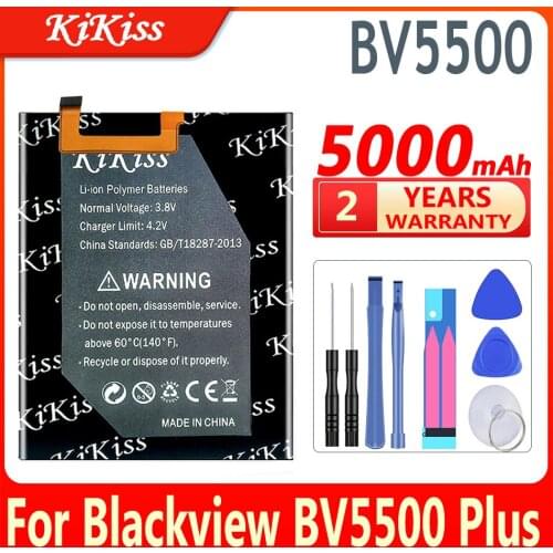 466182PU BV 5500 BV5500 5000mAh Battery for Blackview BV5500 for Blackview BV5500 PRO 5.5" Mobile Phone Batteries