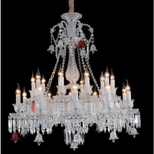 Large Crystal Chandeliers Modern Chrome Chandelier Lighting Dining Room Crystal Chandeliers European crystal chandelier 110-240V