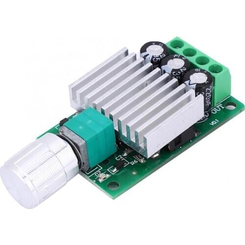 DC 6-28V Motor Variable Speed Controller PWM Speed Regulator CW CCW Reversible Switch dimmer controllor
