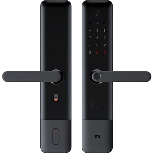 Xiaomi Smart Door Lock E Fingerprint Password Bluetooth Unlock Detect Alarm Work Mi Home App Doorbell and HomeKit App Control