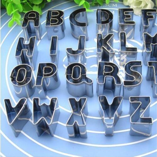 Cookie Cutters 3D Stainless Steel Baking Tool Metal Cookie Mold Fondant Cutter Kitchen Accessories Fruit Cutter