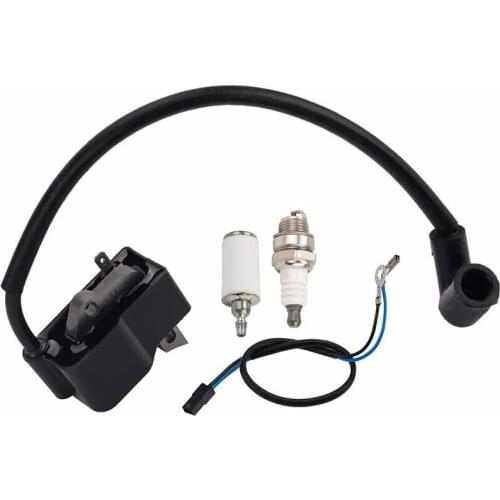 Ignition Coil For Husqvarna 124L 125L 125E 128L 128LD Trimmer Replaces 545046701 Fuel Filter Spark Plug Ignition Coils Brand New