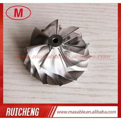 KP39 7+7 blades 43.00/53.00mm high performance turbo billet/milling/aluminum 2618 compressor wheel