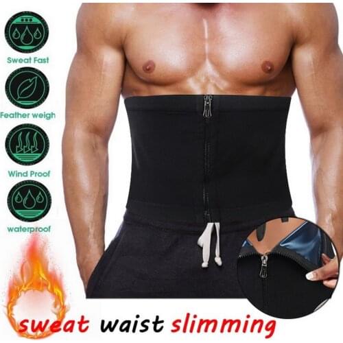 Neoprene Sauna Waist Trainer Slimming Belt Sweat Belt Shaper Fat Burn Shapewear Adjustable Slimming Wraps Fajas Slimming Belt