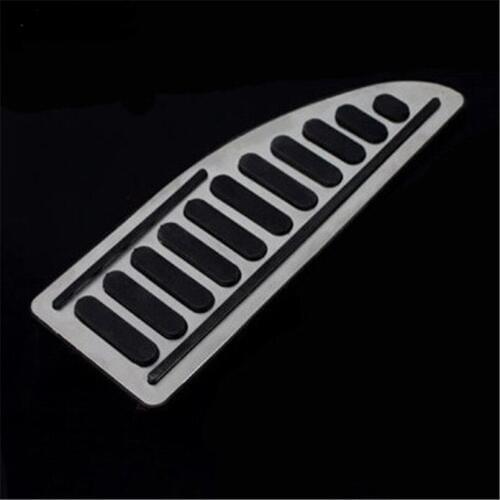 Stainless Steel Footplate Footboard Foot Rest Pedal Cover Case Fit For Ford Focus 2 Focus 3 Fiesta Kuga Mondeo S-MAX,Car Styling