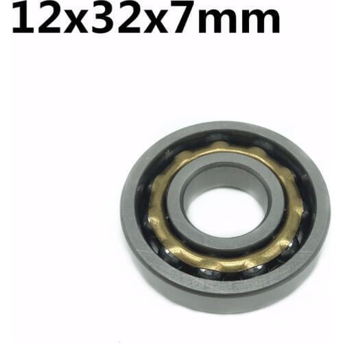 1pcs Magneto Bearing 12x32x7 mm Angular Contact Separate Permanent Motor Ball Bearings E12 FB12 A12 ND12 T12 M12 EN12