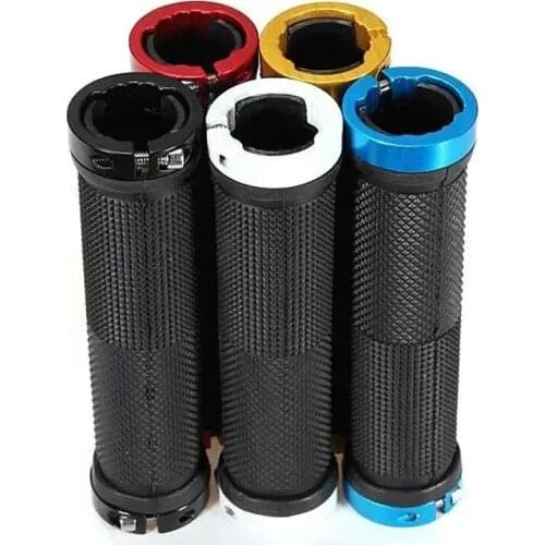 Bicycle Handlebars Grips Lock on Aluminum Grips