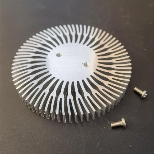 LED Heatsink Radiator Aluminum 10W Heat Sink Radiator for Household Lamp Radiator Replaceable 72x10mm