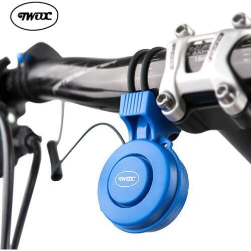 TWOOC Bicycle Bell Cycling Electronic Horns 120 dB USB Charging 3 Modes Waterproof Strong Loud Alarm Bell Safety Cycling Bells