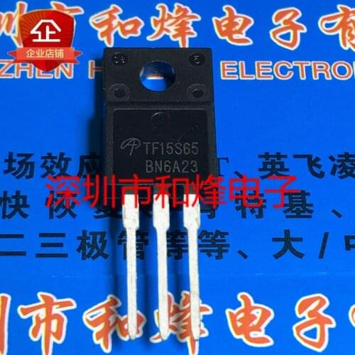 100% New&original TF15S65 AOTF15S65 TO-220F 650V 15A