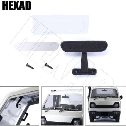 2021 Upgrade Parts Interior Simulation Rearview Mirror Decoration Accessories Suitable For WPL D12 1/10 Remote Control Model Car