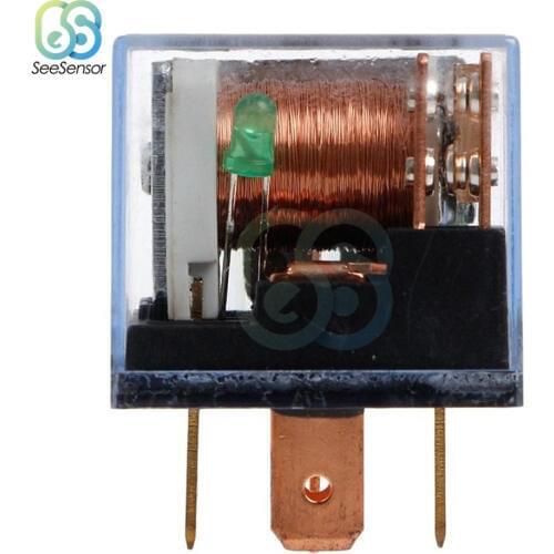 Waterproof Automotive Relay DC 12V 24V 80A 100A 5Pin SPDT Car Control Device Car Relays High Capacity Switching