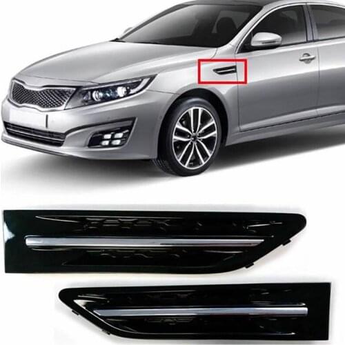 Car Fender Air Port Decorative Cover Side Fender Air Port Cover for Kia Optima K5 2011-2015 877712T000 877722T000