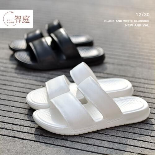 Indoor and Outdoor Double Purpose Simple Couples Two Non-Slip Sole with Bathroom Indoor Slippers Shoes Man Shoes for Men