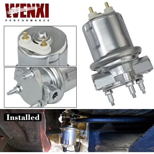 Electric Fuel Pump In Line External Pump Module 12 VDC 1.5psi-4psi 72gph 1/4-18 NPSF Male Terminal For Ford B600/B700 Bus OE Fit