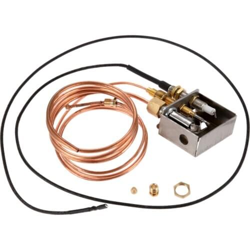 1pcPropane Gas Fireplaces Fire Pits Igniter Kit Safety Replacement Part Pilot Burner Assembly Ignition Thermocouple Copper Tube
