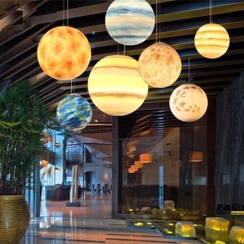 Creative Planet Decoration E27 Lighting fixture Residential / Commercial / School / Office / Art Room / Library Chandeliers