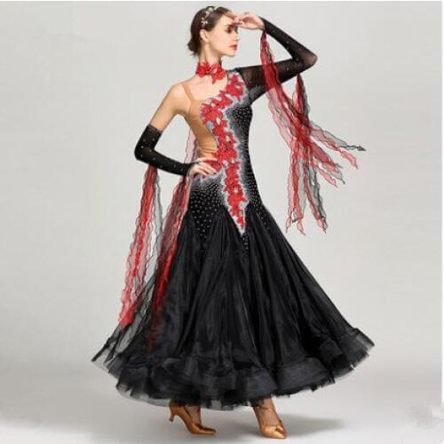 New ballroom dance competition dress dance ballroom waltz dresses standard dance dress women ballroom dress