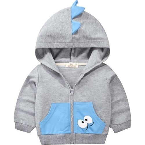 Baby Clothes Clothing Cute Dinosaur Spring Children Coat Autumn Kids Jacket Boys Outerwear Coats Active Boy Windbreaker