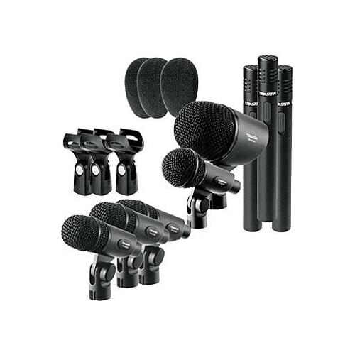 Original Takstar dms 8P drum microphone set professional musical instrument jazz drum DMS-8P instrument microphone