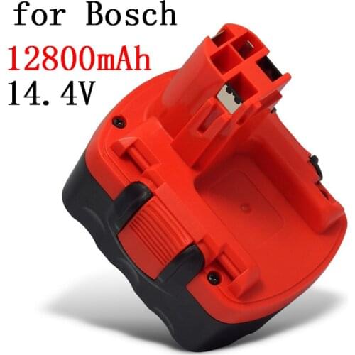 For bosch 14.4V 12800mAh Rechargeable Battery for bosch 14.4V Battery 12800mAh BAT038 BAT040 BAT140 BAT159 BAT041 3660K NI-MH