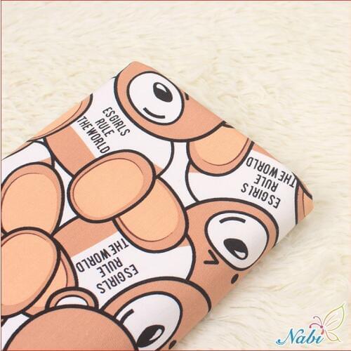 SMTA Patchwork Fabrics By The Meter Tulle Cotton Fabric The Cloth For Patchwork Flwer And Bear 50*140cm Brocade Fabric Plain