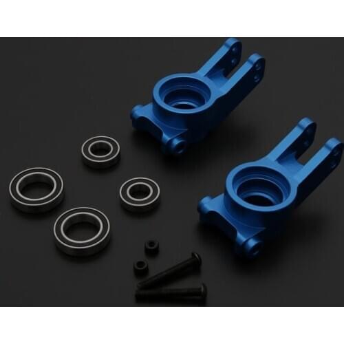 Super Strong CNC Aluminum Rear Hub Kit Fits Rovan LT SLT LOSI 5IVE-T and King Motor X2