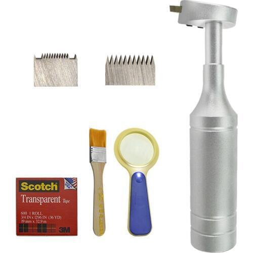 QFH BYK Cross Adhesion Tester Cross-Cut Tester 1MM/2MM/3MM With Magnifier With 3M Transparent Tape