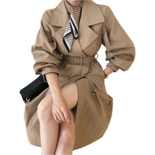 Женские двубортные тренчи VXO China At AliExpress