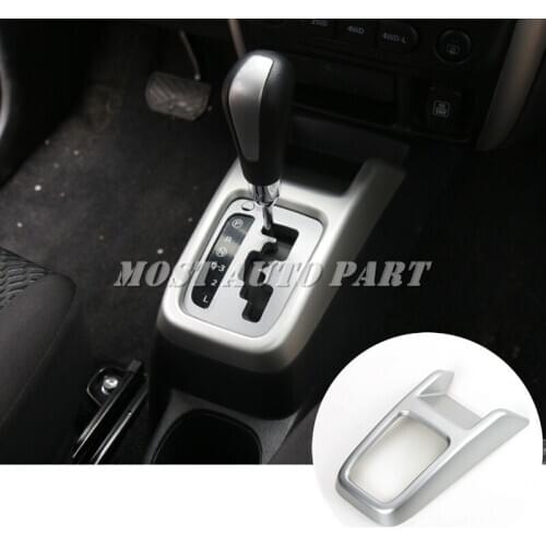 ABS Interior Console Gear Box Frame Cover Trim 1pcs For Suzuki Jimny 2007-2017 Silver/Black/Red Car Decoration