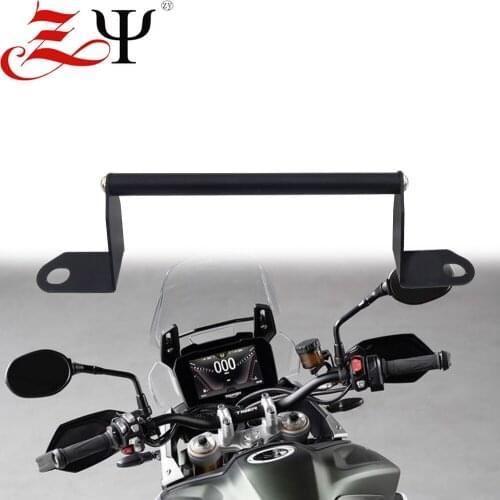 Tiger900 Motorcycle Windshield Stand Holder Phone Mobile Phone GPS Navigation Plate Bracket For Tiger 900 GT Rally PRO