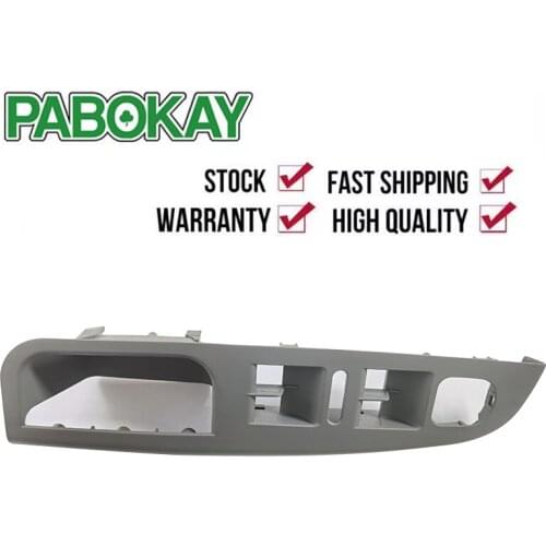 For VW Jetta MK5 2005-2009 Master Window Switch Bezel Panel Trim 1K4868049C Grey Left Car Accessories