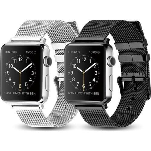Classic Milanese Strap Apply To 38mm 42mm Apple Series 3 2 1 Band 40mm 44mm for Apple Watch 4 Pulseira Bracelet Accessories