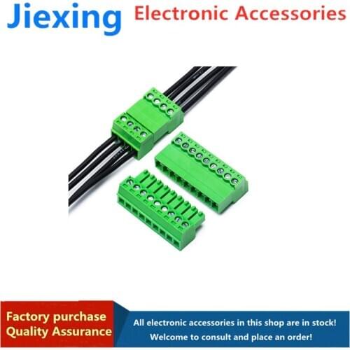 Terminal plug-in welding-free air docking terminal 15EDGRK-3.81mm wire connector 2P-10P