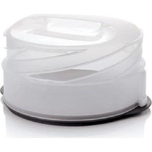 Cake Transport and Storage Container, Tupperware Adjustable Cake Container