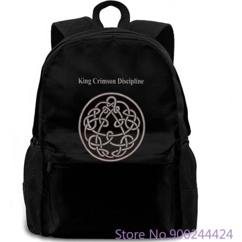 King Crimson Mens Discipline Red High Quality backpack
